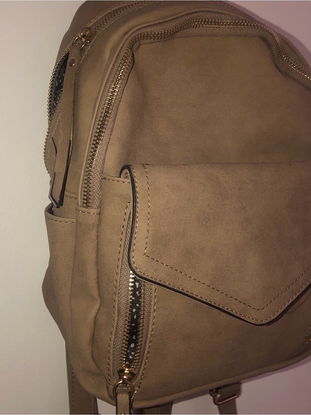 Target Tan Mini Backpack - Picture 4 of 9